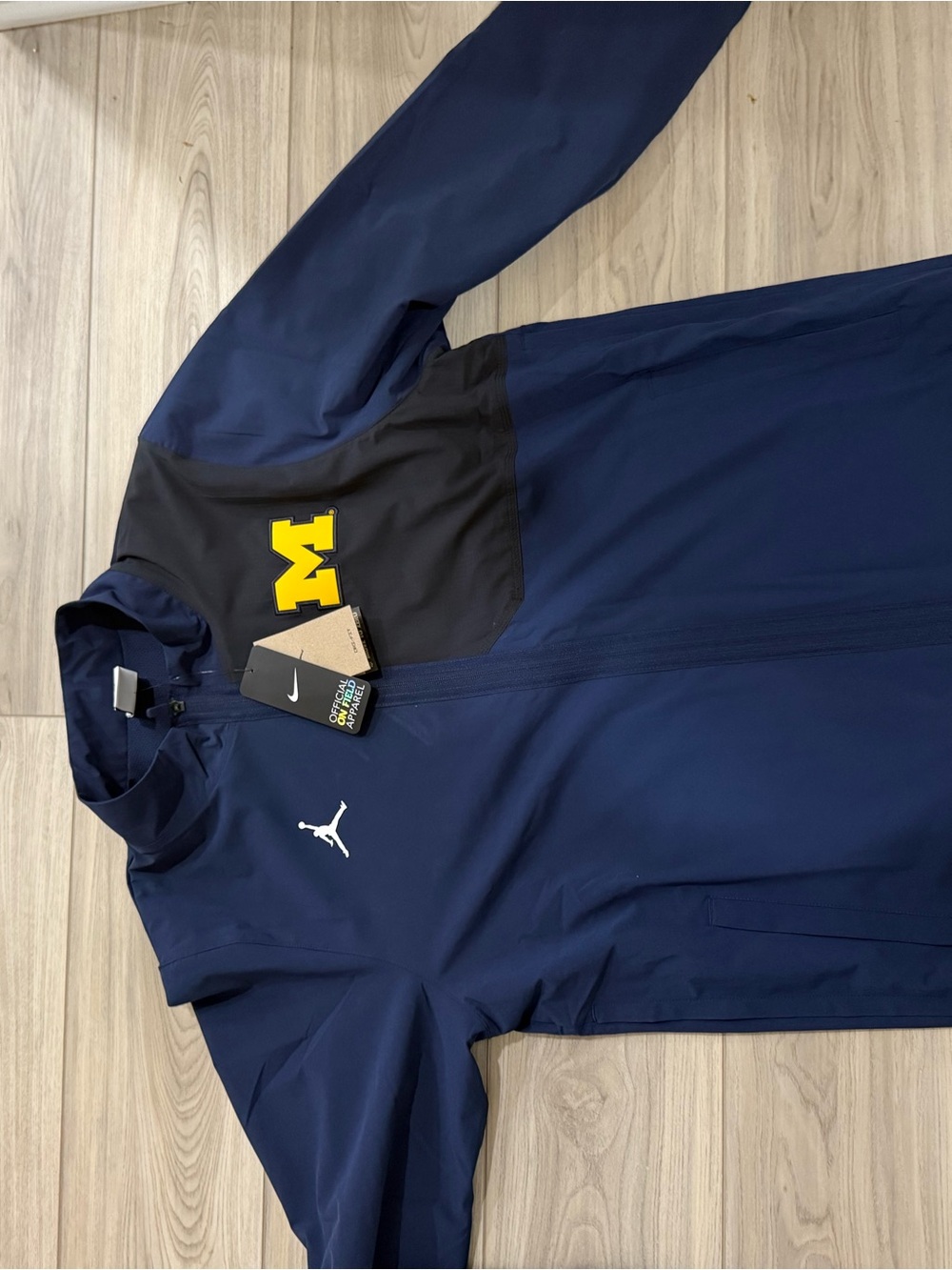 Michigan Nike Navy Windbreaker Jacket
